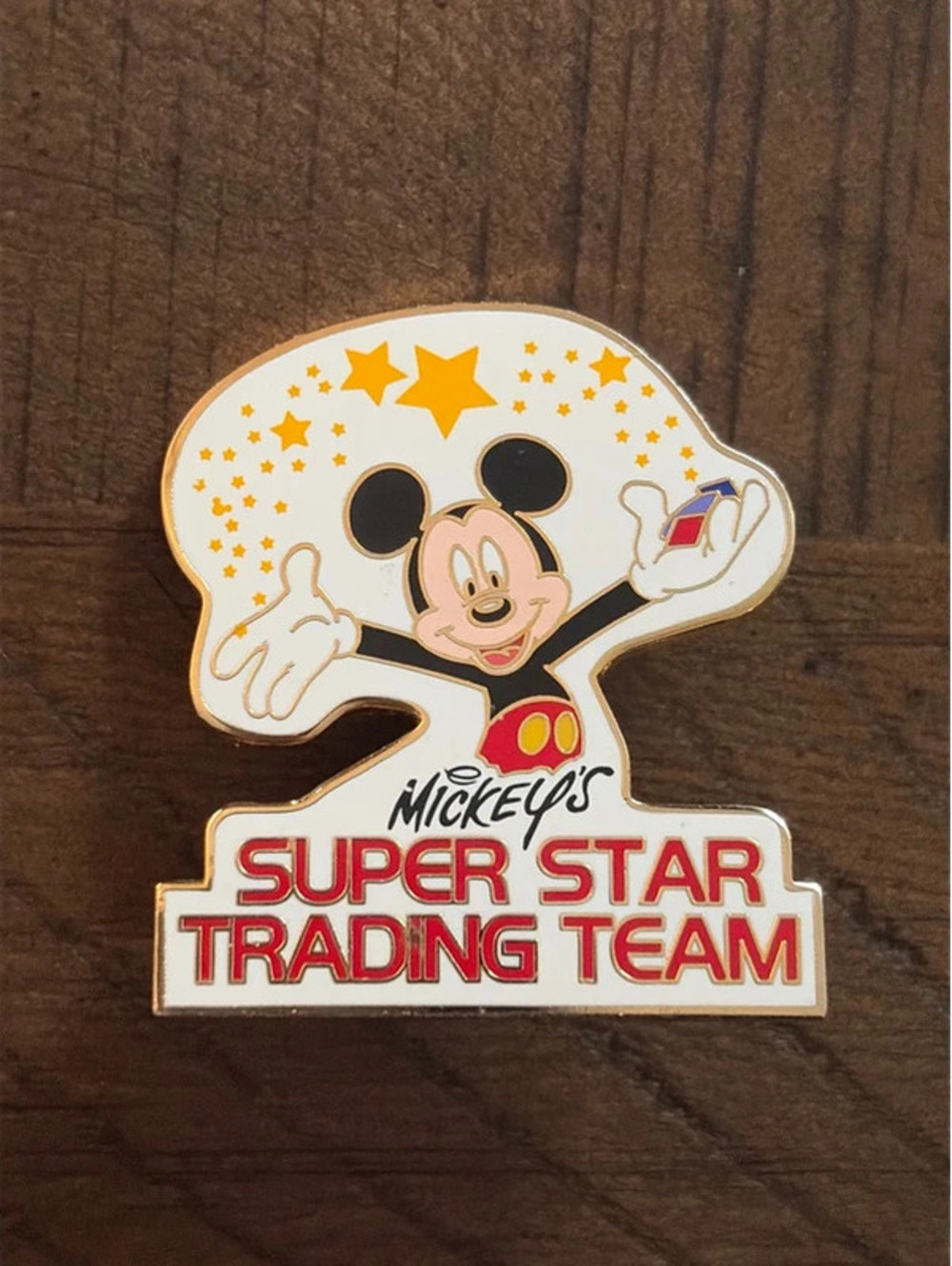 Disney WDW 2003 Mickey’s Super Star Trading Team Event Logo Pin Vintage